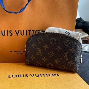 Pristine Louis Vuitton Cosmetic Pouch (PM)